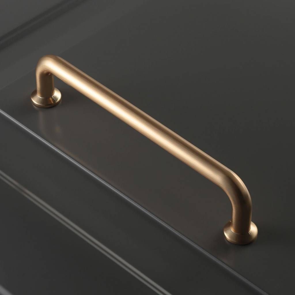 Ручка NORD 128 мм, брашированное золото