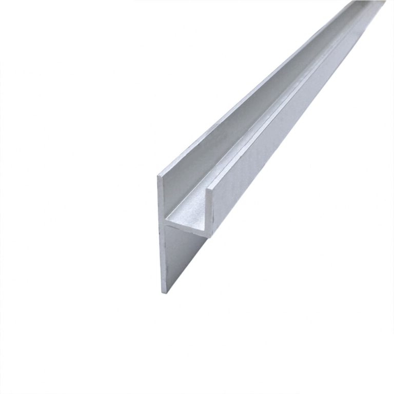 Планка-плинтус алюмин., 3м, серебро