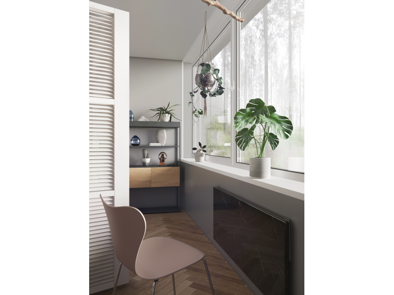 Консоль складная серая