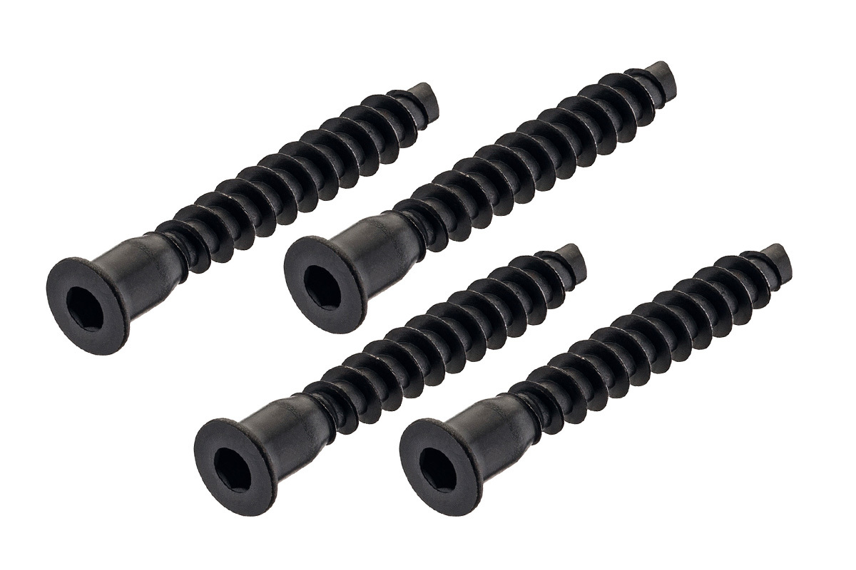 Стяжка 7х50 шестигран, черная (10 шт)