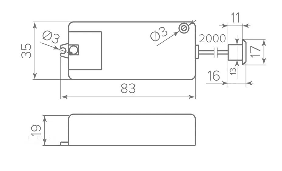Выключатель бесконтактный статический 100-240V