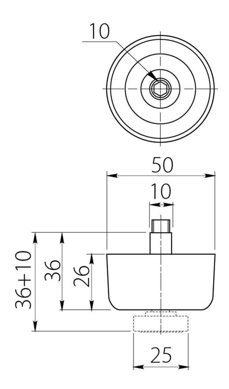 Ножка 50*27