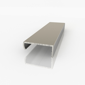 Профиль алюминиевый для ДСП 16 мм, накладной (С16), 3м