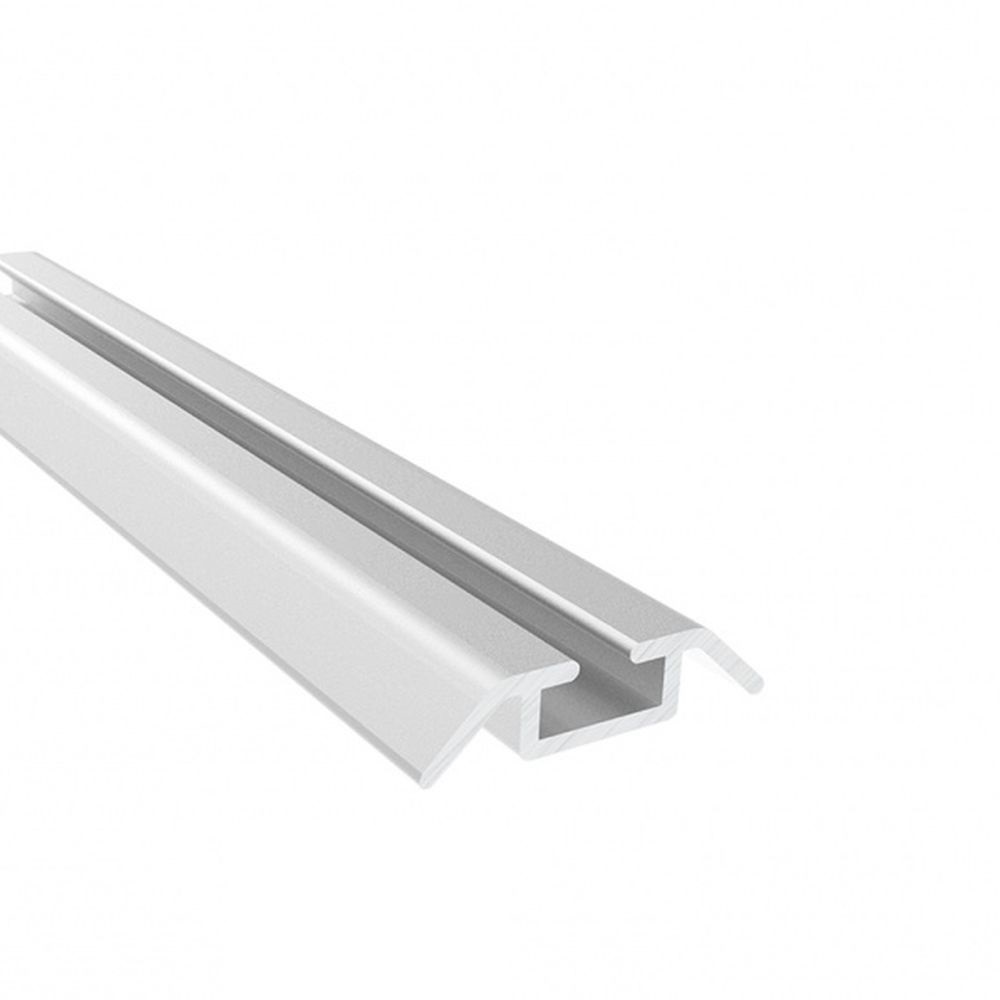 Направляющая нижняя однополосная серебро 2,4 м