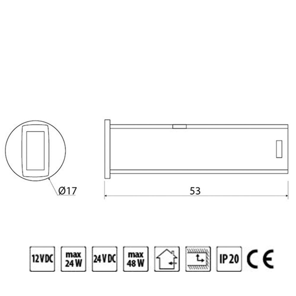 Сенсорный выключатель с диммером ЧЕРНЫЙ