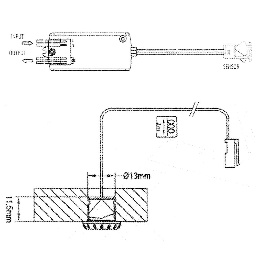 Выключатель бесконтактный статический 100-240V