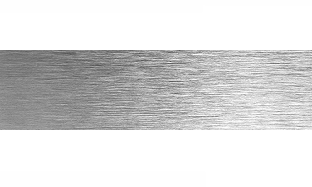 Кромка ПВХ без клея Алюминий 2*19