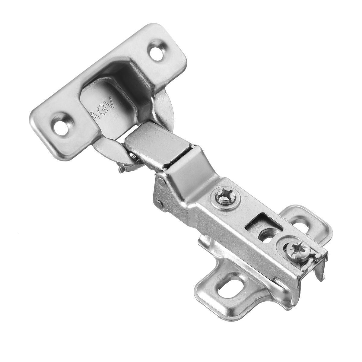 Петля угловая AGV -30 градусов с планкой, 45мм