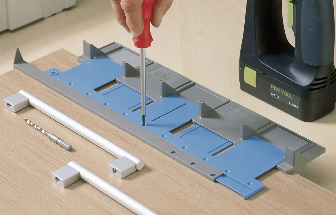 Шаблон для установки мебельных ручек, Hettich