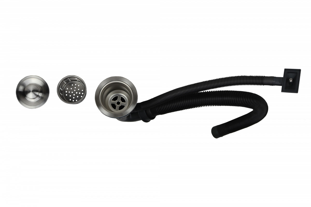 Мойка нерж. 50*44 (+колландер, диспенсер), сатин