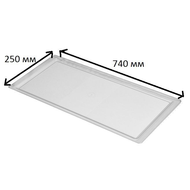 Поддон 80, прозрачный