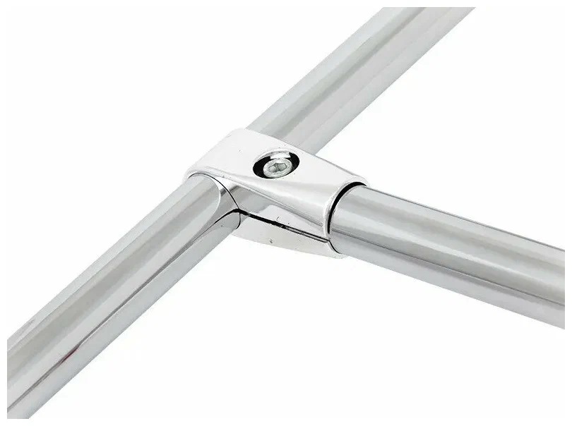 Соединитель для 2-х труб Т-образ., сквозной