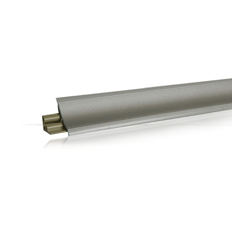 Плинтус Korner LB231, Серебро 611, 3м