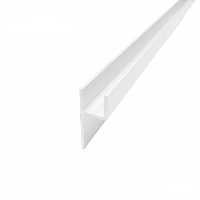 Планка-плинтус алюмин., 3м, белая